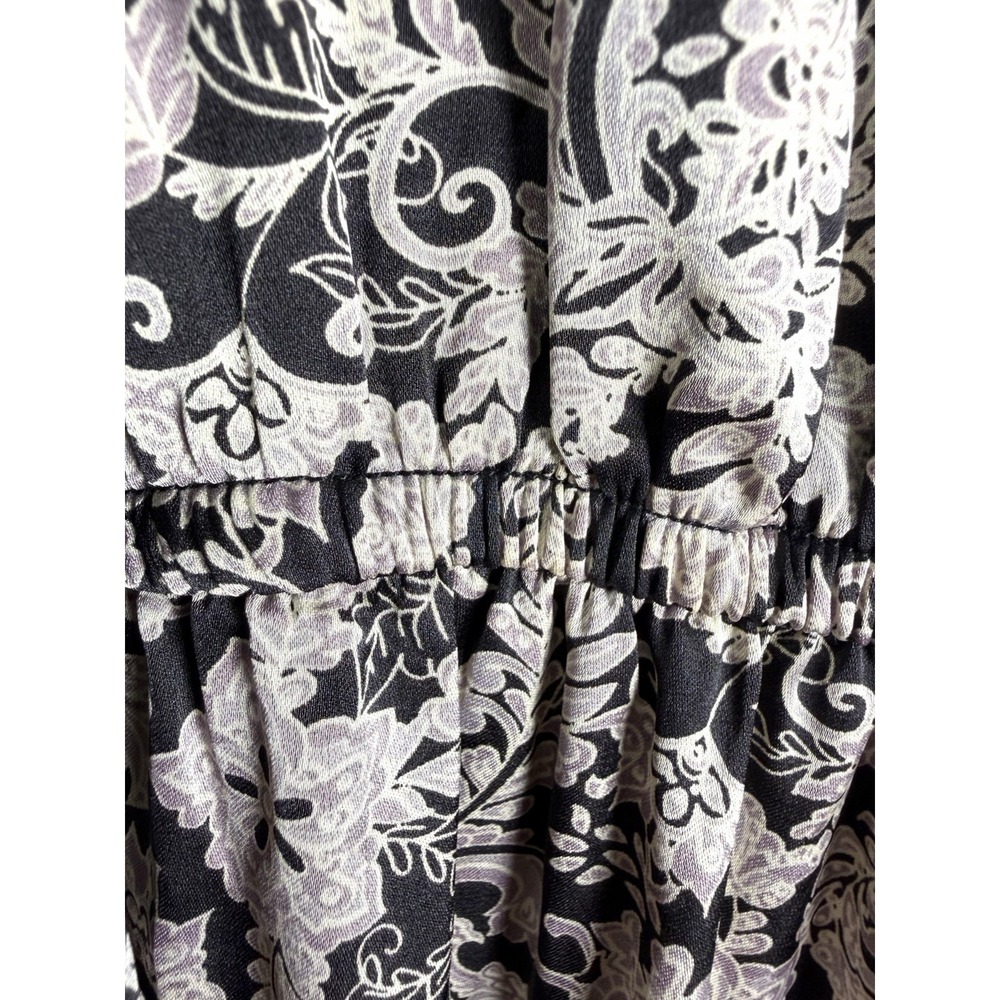Anthropologie Current Air Boho Paisley Tiered Maxi Dress Women's Size XS NWT - Picture 6 of 10